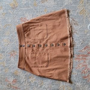 Madewell Denim Mini Skirt